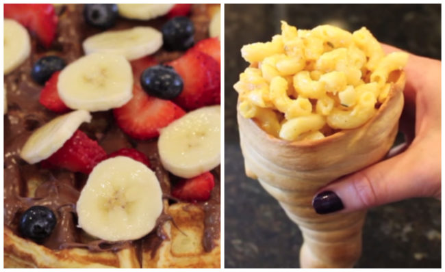 Cozy Cones? Check. Waffles with Nutella? Check. Here are a few <a href="https://www.youtube.com/watch?v=Ty4uCHtYuk4" target="_blank">Disney World food favorites</a>!