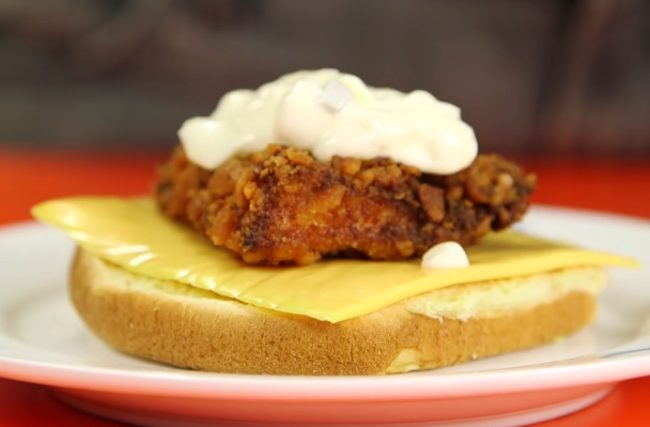 Avoid all the nasty stuff by making a <a href="https://www.youtube.com/watch?v=WNd3F68ou8k" target="_blank">Filet-O-Fish sandwich</a> at home.