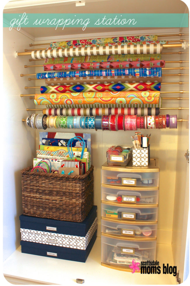 Rubbermaid drawers are awesome. You know what else they are? Hideous. <a href="http://scottsdale.citymomsblog.com/2014/04/03/diy-craft-gift-wrapping-storage-for-under-30/" target="_blank">Make them less hideous</a> so you can live like a packrat in style.