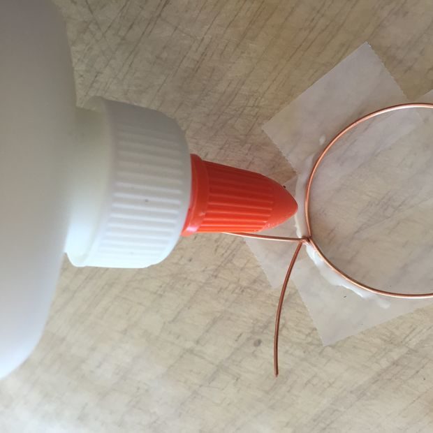 Fill any gaps between the tape and wire with some glue -- this will ensure minimal leakage.