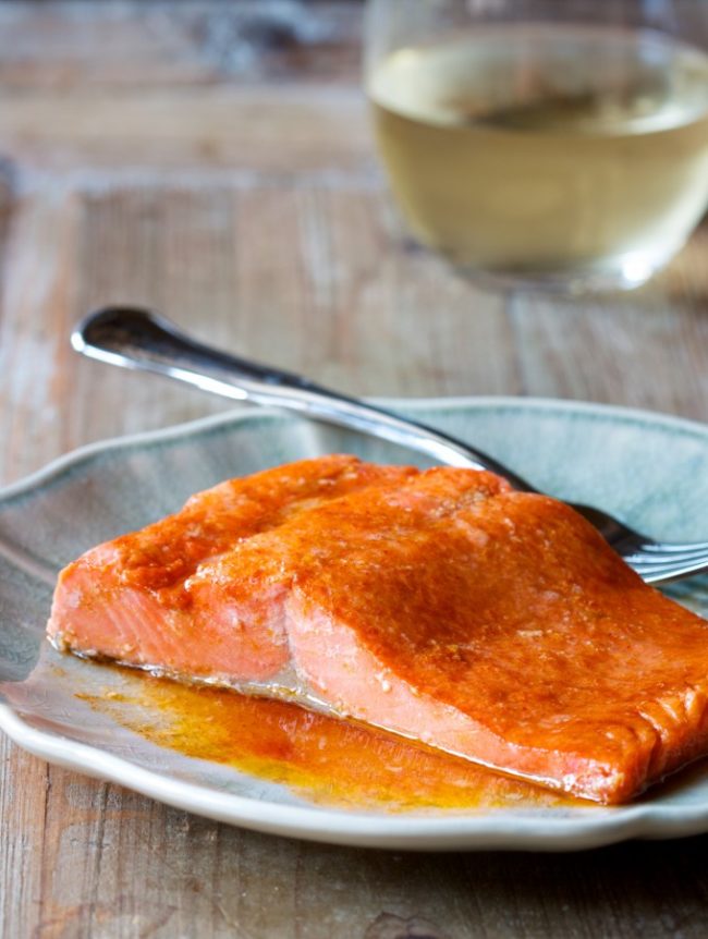 You could make your salmon in the <a href="https://funnymodo.com/dishwasher-cooking/" target="_blank">dishwasher</a>, but the <a href="http://healthyaperture.com/blog/post/the-recipe-redux-simple-smoked-paprika-salmon" target="_blank">microwave</a> sounds better. 