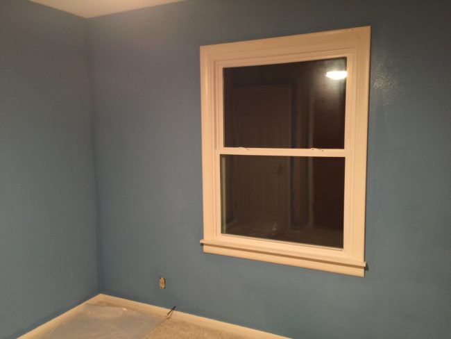 Every room remodel begins with a fresh coat of paint.