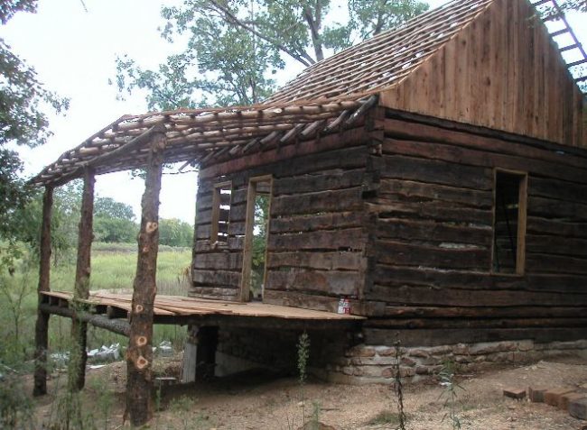 That being said, there were two additions on which he and the family were set: a front porch and a Rumford hearth.