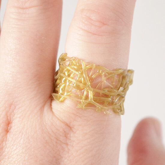 This ring is easy to make and simple to customize!