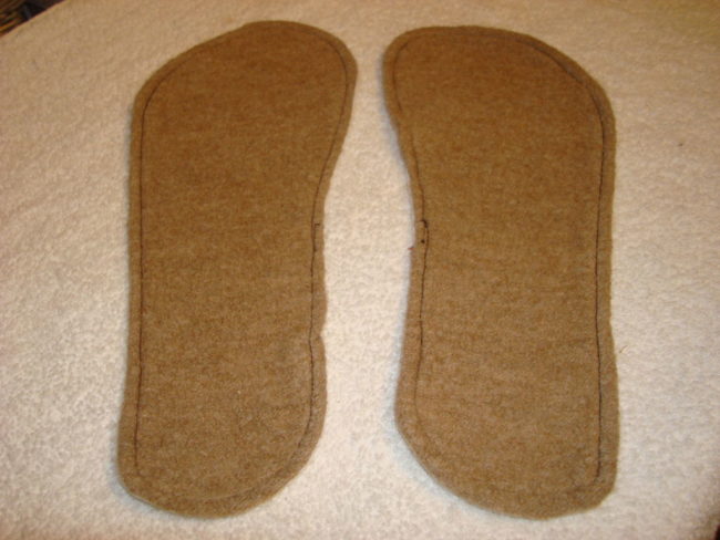 Make your own <a href="http://www.instructables.com/id/Felted-Wool-Shoe-Liner/?ALLSTEPS" target="_blank">wool liner inserts</a> to keep your toes warm all year long.