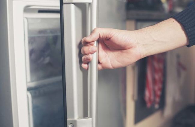 Someone from the church was supposed to come and pick up the contents of the freezer. However, after three weeks, no one had come by and she decided to look inside. That's when she found the body parts.