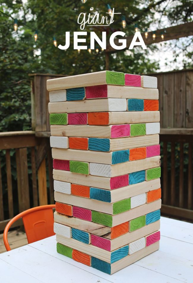 Watch your friends get drunk and play <a href="http://www.abeautifulmess.com/2013/08/make-this-giant-jenga.html" target="_blank">giant Jenga</a>. If you don't paint the ends red, white, and blue, you're not American.