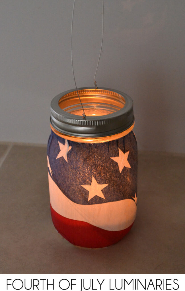 Line your sidewalk with <a href="http://www.dreamalittlebigger.com/post/hanging-mason-jar.html" target="_blank">these bad boys</a> when the sun goes down and let guests bask in your crafting glory.