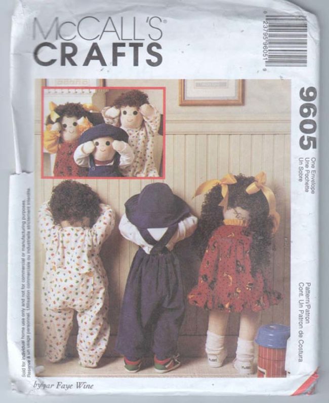 The idea is that these dolls are supposed to lean in the corner like children in -- you guessed it -- time out. I'd like to meet the person who thought this would be a cute idea.