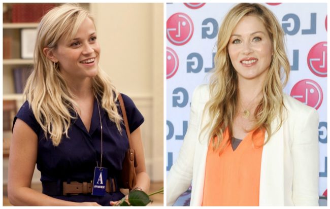 Christina Applegate almost won the bend-and-snap-off against Reese Witherspoon to play Elle Woods in "Legally Blonde."