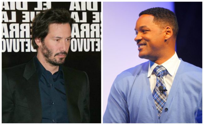 Will Smith turned down the lead role in "The Matrix," at which point it was offered to Keanu Reeves.