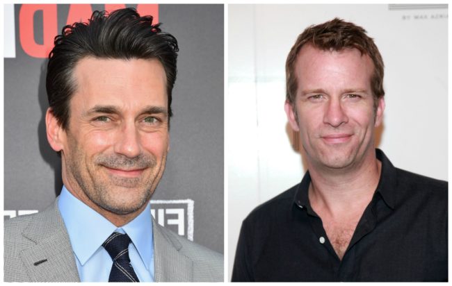 An actor by the name of Thomas Jane fought in what I can only imagine was a slime-ball battle in his own mucus with fellow human slug Jon Hamm for the role of Don Draper in "Mad Men." Ultimately, Hamm won.