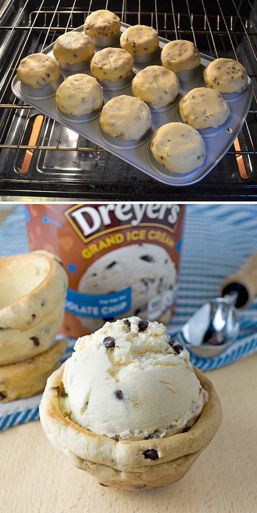 What's better than a regular bowl? These cookie bowls!