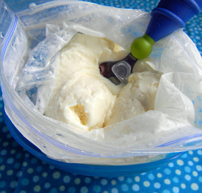 This ice cream machine <a href="http://www.2littlehooligans.com/2011/06/02/how-to-make-homemade-ice-cream-in/" target="_blank">alternative</a> creates your favorite tasty treat in 10 minutes or less!