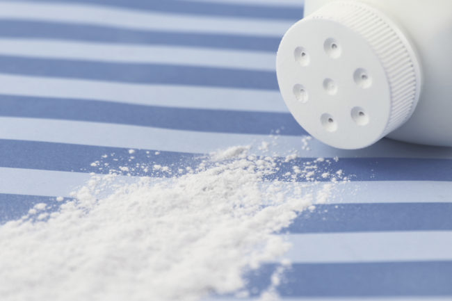 Bring baby powder to the beach to help get rid of wet sand on your feet before getting in the car.