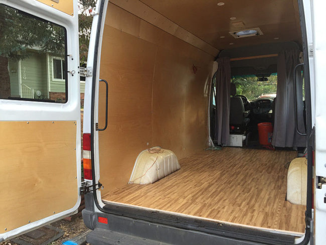 The flooring went in and things were finally looking homey.