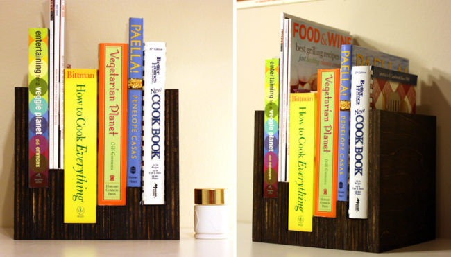 <a href="http://whollykao.com/2012/01/11/the-anthro-bookcase/" target="_blank">Build</a> this adorable book display.