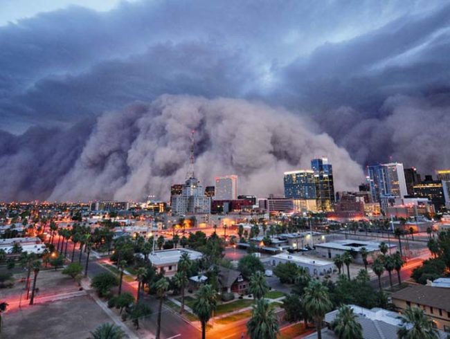 You think you know what a dust storm is? Not until you've lived in Arizona.