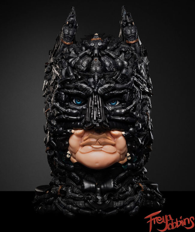 And, I mean, how sick is this Batman bust?