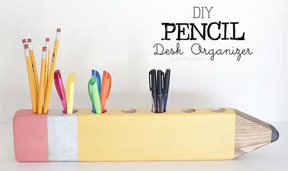 The organization in this <a target="_blank" href="http://decoart.com/blog/project/284/back_to_school_pencil_holder">pencil holder</a> is so satisfying!