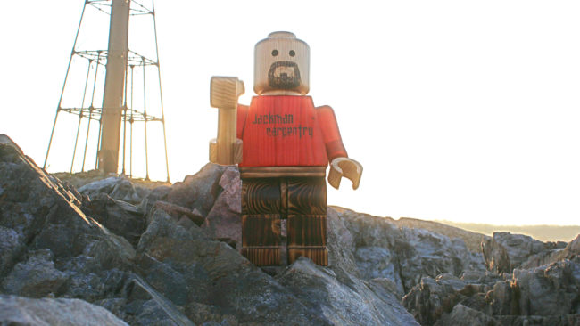 This <a target="_blank" href="http://imgur.com/a/9wEN4">giant LEGO man</a> is so epic.