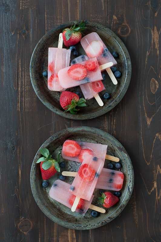 Not to brag, but I made these <a href="http://thefirstyearblog.com/berry-lemonade-popsicles/?preview=true" target="_blank">berry lemonade pops</a>, and they tasted like hopes and dreams.