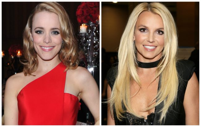 Britney Spears was considered for the role of Allie Calhoun in "The Notebook." Rachel McAdams got the gig instead.