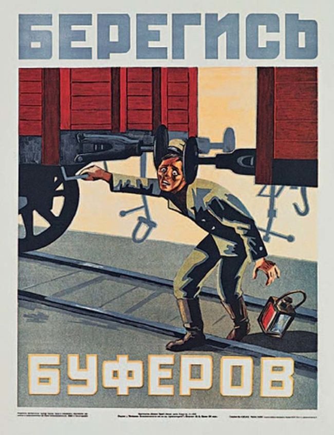 Even the Soviet Union had brutally effective safety posters.