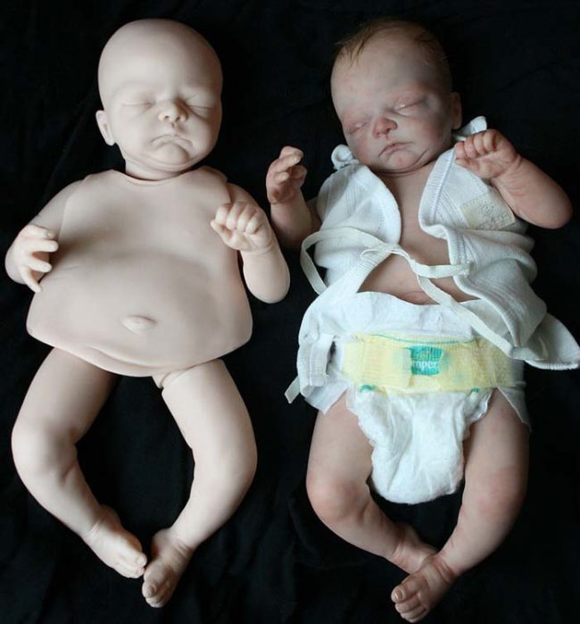 Collectors of unborn dolls vary from grieving parents trying to recreate a child that was lost, all the way to regular doll and toy collectors.