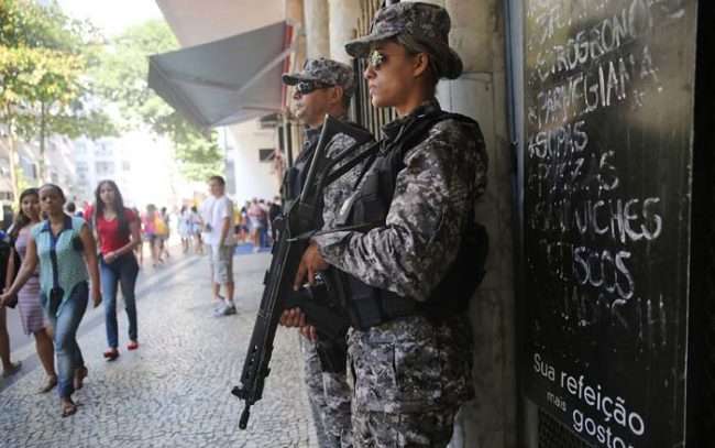 Police in Brazil are also notoriously brutal. Last year, police in Rio alone were responsible for one out of every five murders.