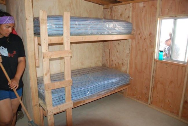 The bunk beds are pretty neat, too.