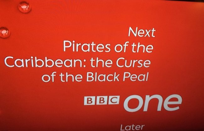 Beware the black peal!