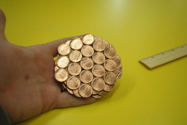 I had no idea pennies could look so cool!