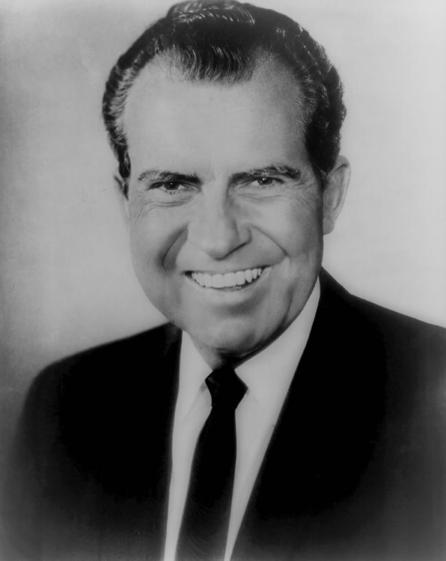 The Watergate scandal took a physical toll on Nixon (and the rest of the nation, for that matter).