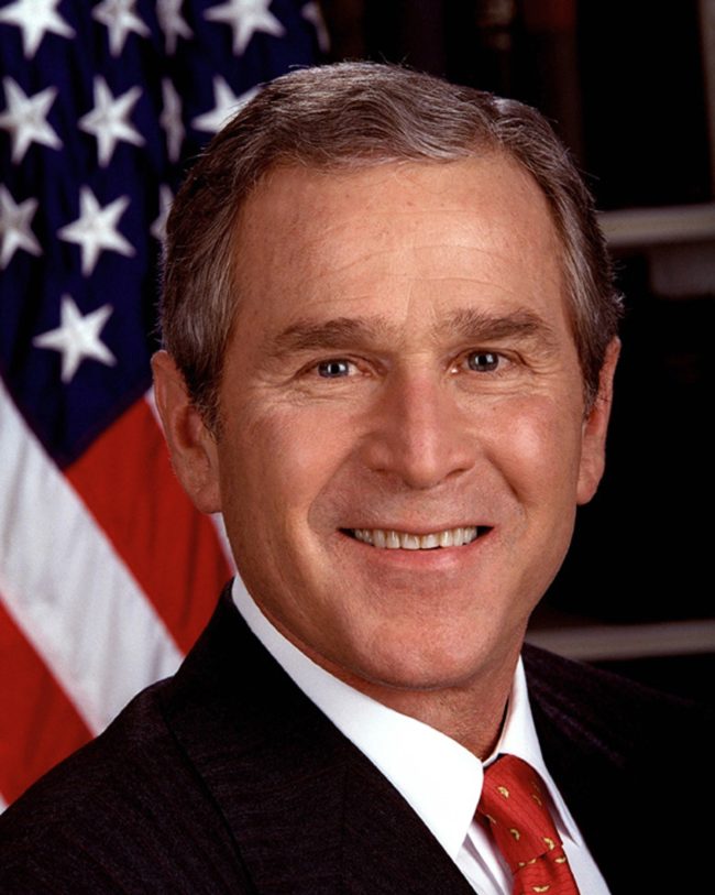 George W. Bush is only the second president to be the son of a former president.