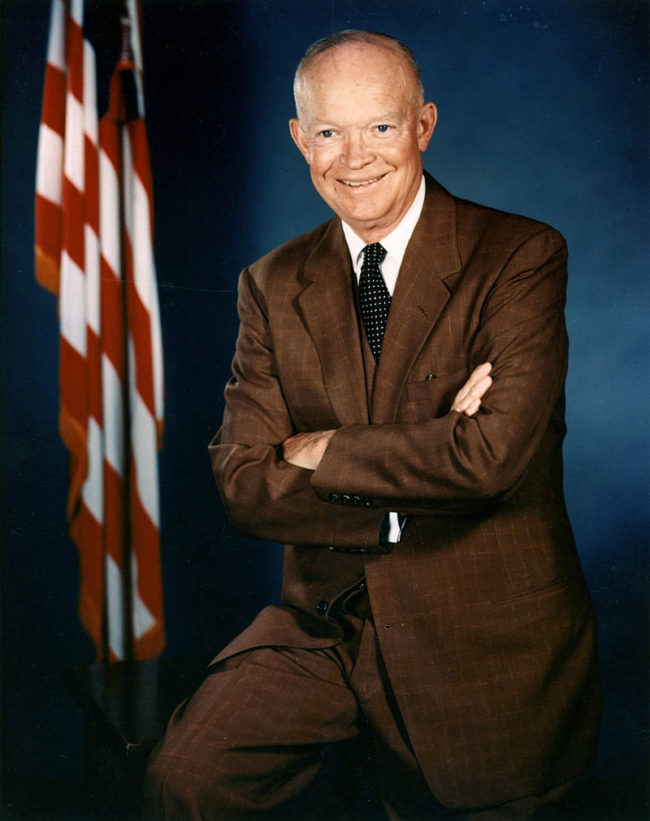 Having guided the country through the Civil Rights Movement and the Korean War, Eisenhower earned each and every wrinkle.