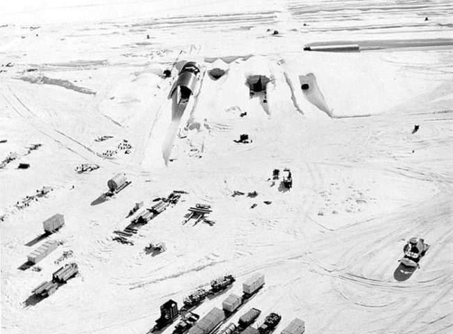 However, the purpose of the station was far from scientific. The base was actually a cover for a secret U.S. military experiment known as "Project Iceworm."