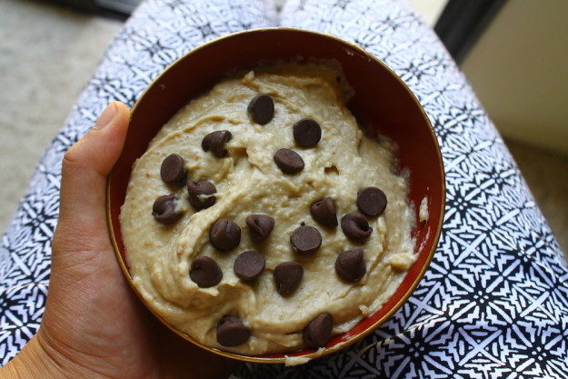 Forget the eggs and butter, this <a href="http://spoonuniversity.com/recipe/this-vegan-cookie-dough-will-make-you-forget-eggs-and-butter-ever-existed/" target="_blank">cookie dough</a> recipe is 100 percent vegan.