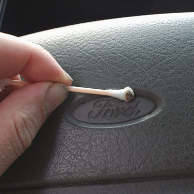 Keep a pack of cotton swabs handy to clean those small crevices that rags can't reach.