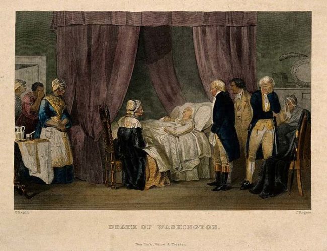 Despite the widely held belief that bloodletting improved people's health, it didn't. The most famous death attributed to bloodletting was that of George Washington in 1799.