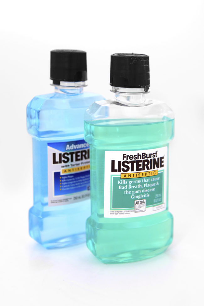 Listerine works as an <a target="_blank" href="http://www.carrieibbetson.com/2013/06/the-many-listerine-uses/">antiseptic</a>, so you can use it to clean your wounds.