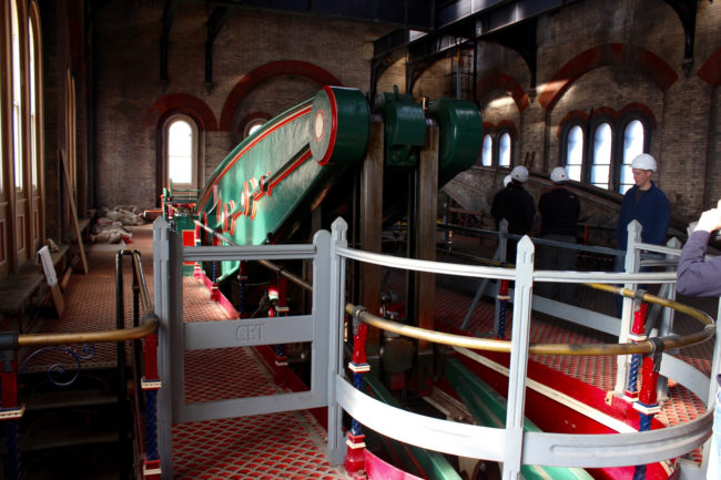 Crossness was the first of its kind, a sewage system that would use steam engines to pump the majority of London's waste into a 27 million gallon reservoir.