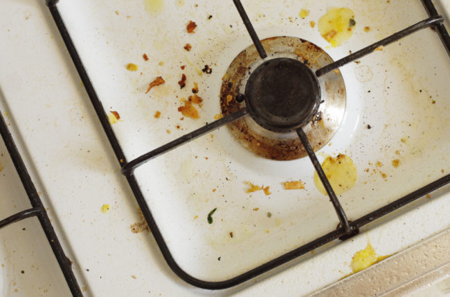 Remove Unwanted Grease From Your Stove Top