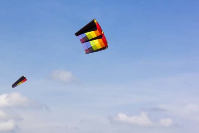 Kite racing in India isn't a simple fun sport, it's serious business. Those participating are in it to win it.