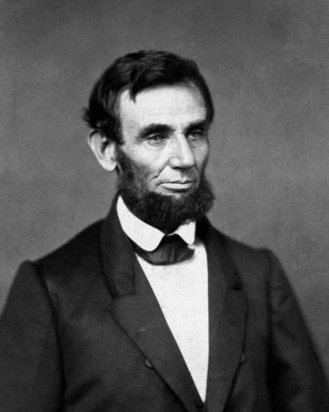 Abraham Lincoln took over the role of president in 1861 at the age of 52.