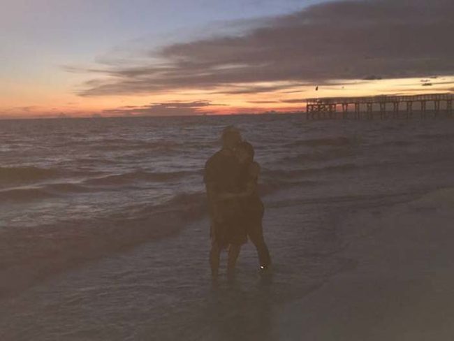 Take these images, for example. This series of low-light photos was taken with an iPhone in Redington Beach, Florida. The couple in this picture was on vacation and wanted to commemorate the perfect sunset with a photo or two.