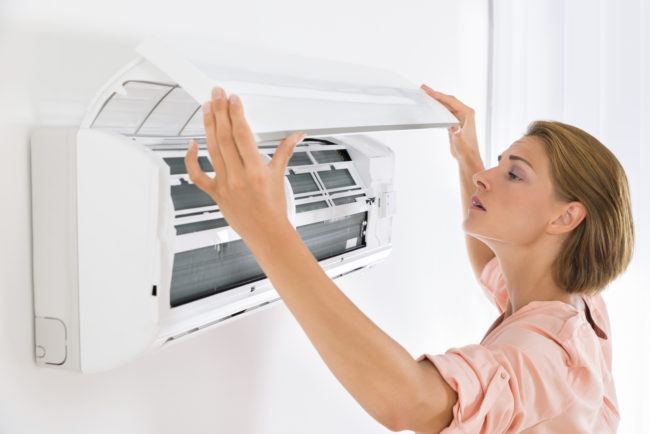 Remove your window air conditioning units or prepare your central air units for their off season.