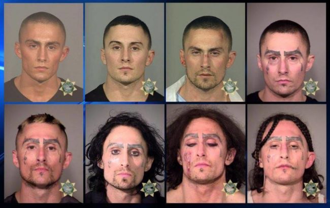 The evolution of one man's mugshot over time is pretty amazing when you think about it.