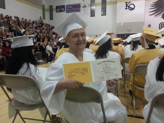 This grandmother is proof that it's never too late to achieve your dreams.