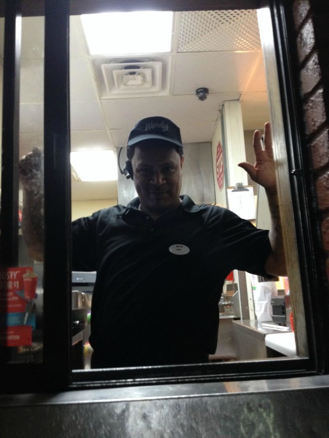 Redditor altiif forgot his wallet at a Wendy's drive-through, but this employee paid for his meal.